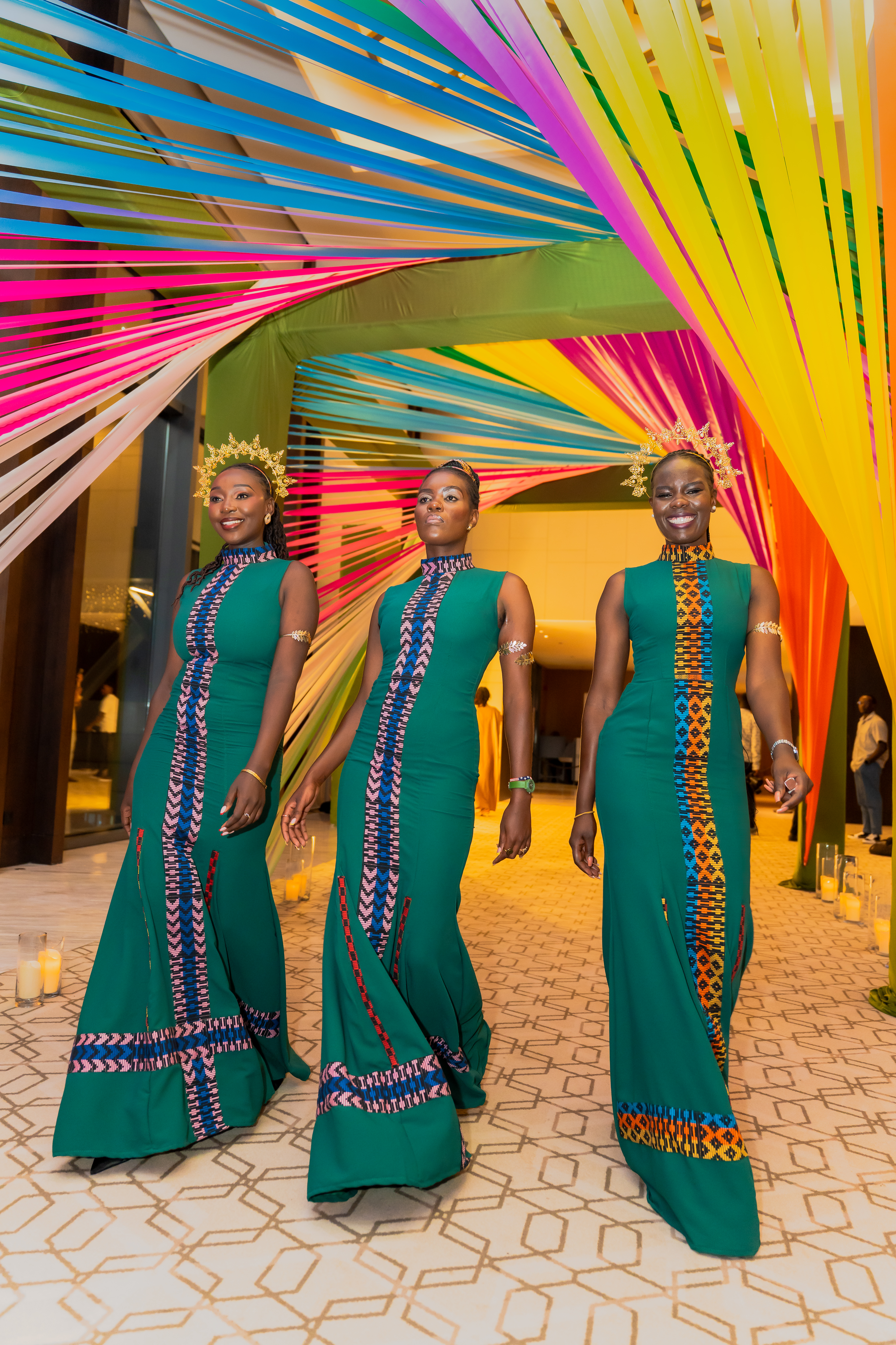 Joy Mido coordinating a high-impact African business forum