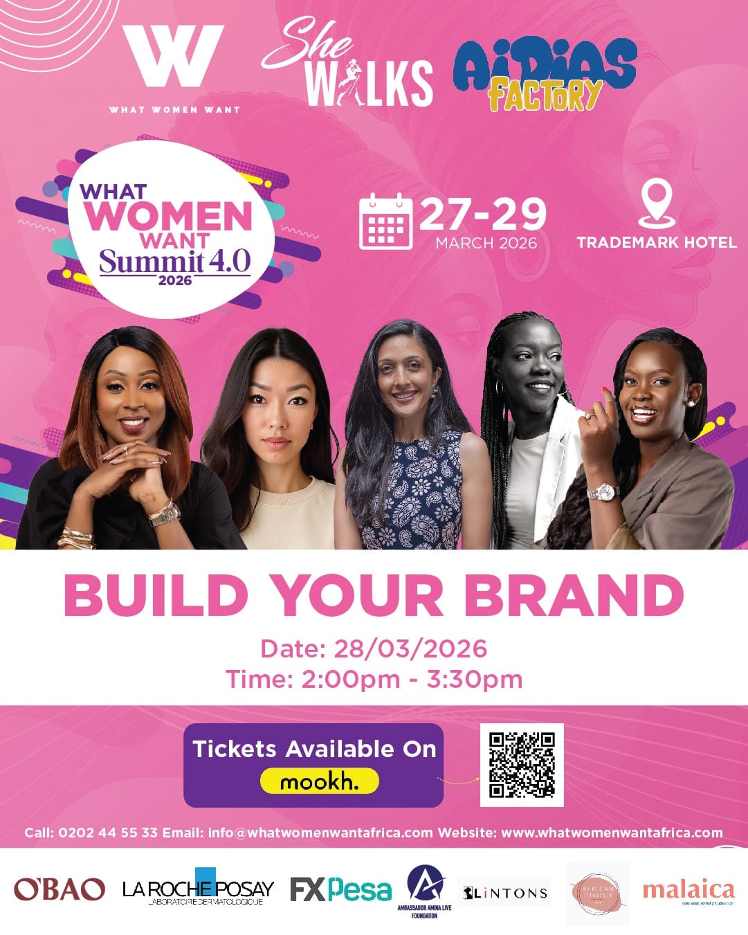 Joy Mido speaking engagement poster